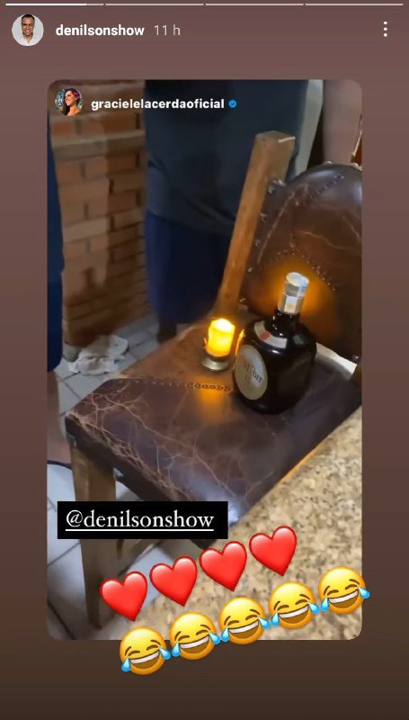 Ex-jogador se despediu da fazenda do cunhado
