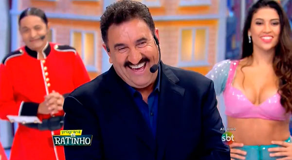 Ratinho vem se dando mal na disputa por audiência (Foto reprodução)