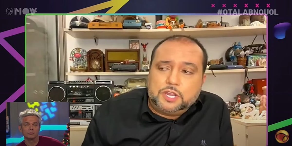 Geraldo Luís na Record (Foto: Reprodução)