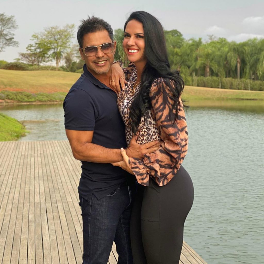 Graciele Lacerda e Zezé Di Camargo