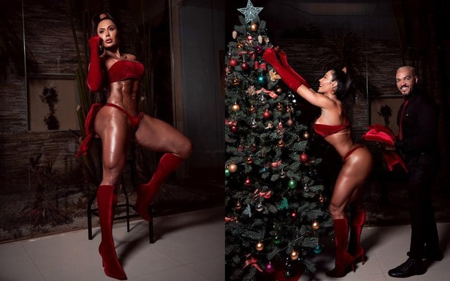 Gracyanne Barbosa e Belo (Foto: Montagem)