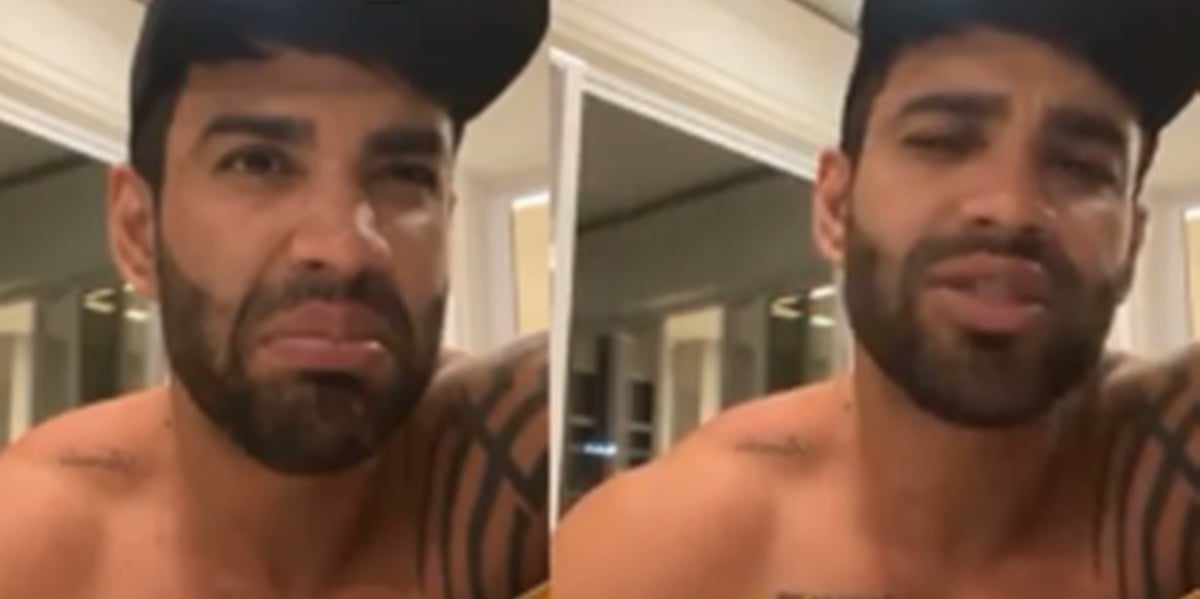 Gusttavo Lima disse a verdade sobre o que pensa da cachaça do amigo Leonardo (Foto: Montagem)