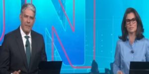 William Bonner e Renata Vasconcellos estão de volta ao Jornal Nacional (Foto: Reprodução)