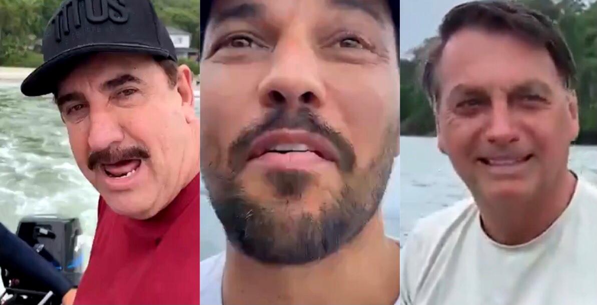 Ratinho, Fábio Faria, Jair Bolsonaro