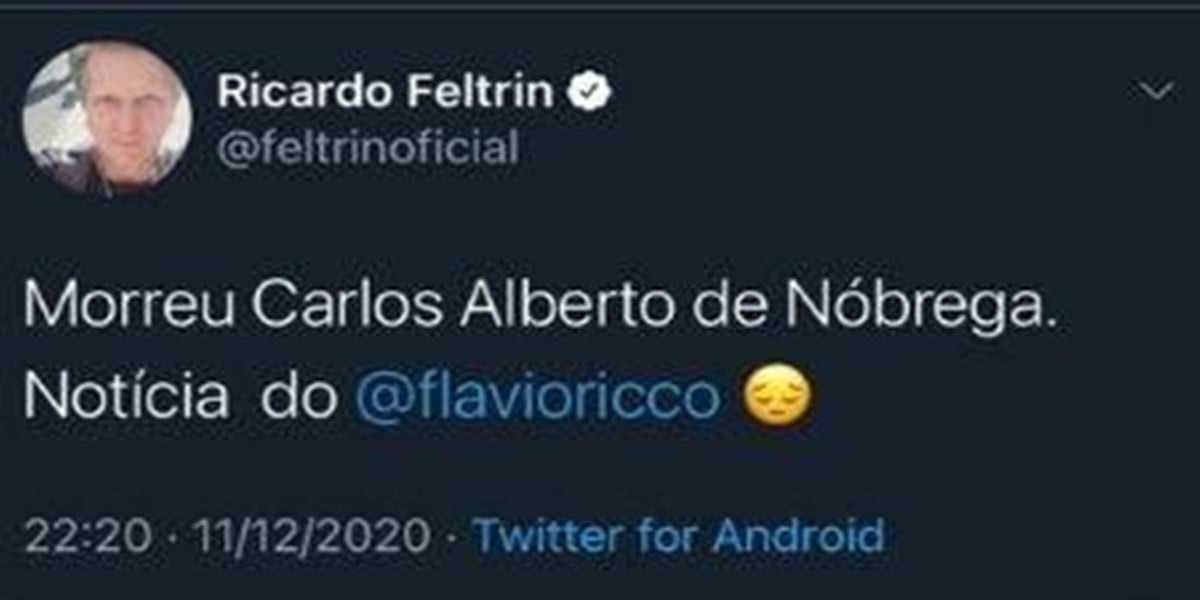 Ricardo Feltrin, Carlos Alberto de Nóbrega
