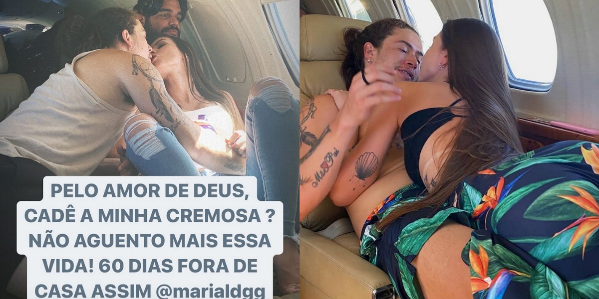 Whindersson Nunes aparece aos beijos com nova namorada (Foto: Reprodução/Instagram)