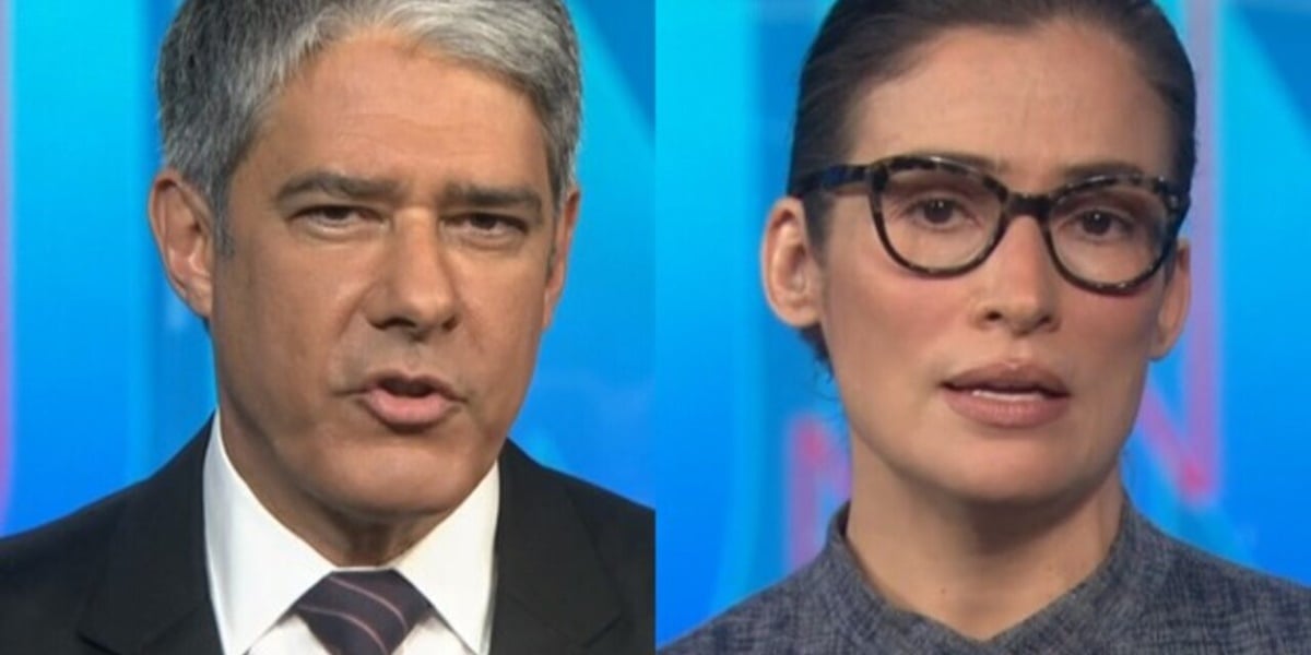 William Bonner e Renata Vasconcellos estão afastados do Jornal Nacional (Foto: Montagem)