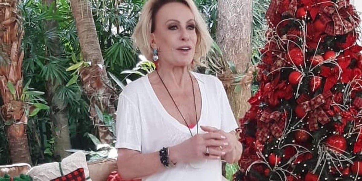 Ana Maria Braga no "Mais Você" (Foto: Reprodução/Instagram)