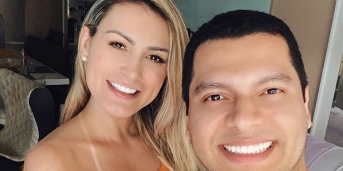 Andressa Urach se casa com Thiago Lopes (Foto: Reprodução)