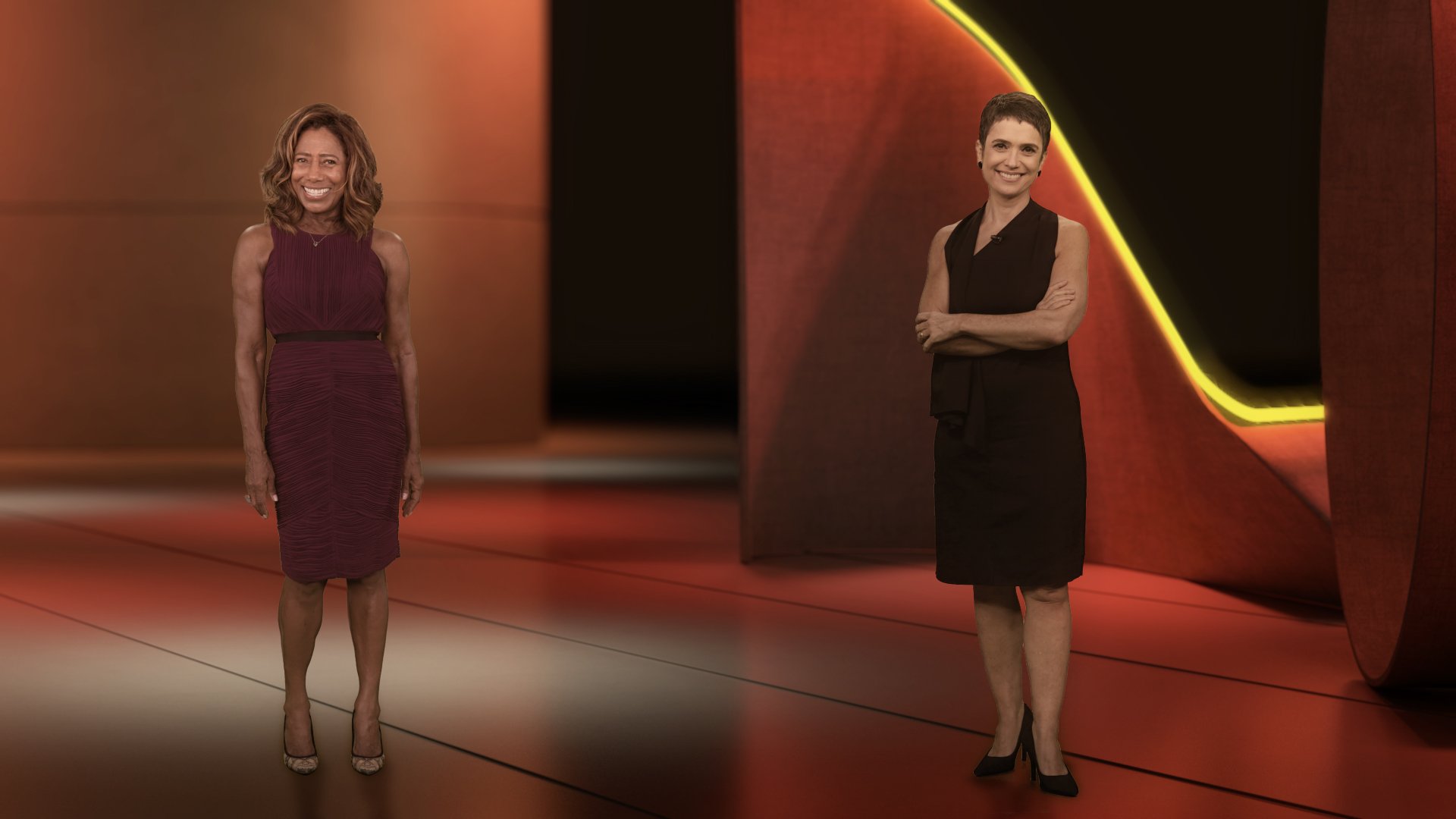 Glória Maria e Sandra Annenberg na Retrospectiva 2020 (Foto: Divulgação/TV Globo) audiência