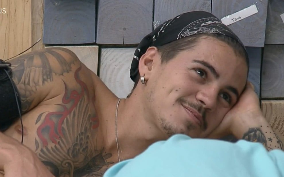 Biel em A Fazenda 12, reality da Record (Foto: Divulgação)