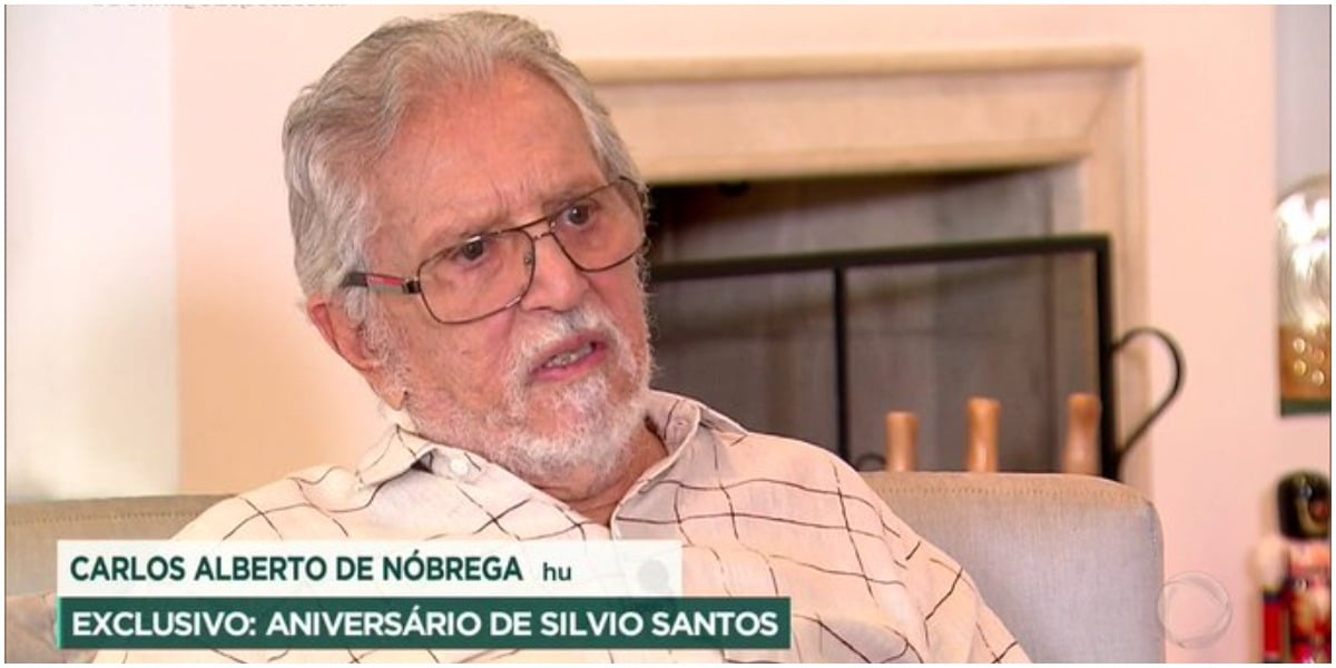 O humorista Carlos Alberto de Nóbrega, do SBT - Foto: Reprodução