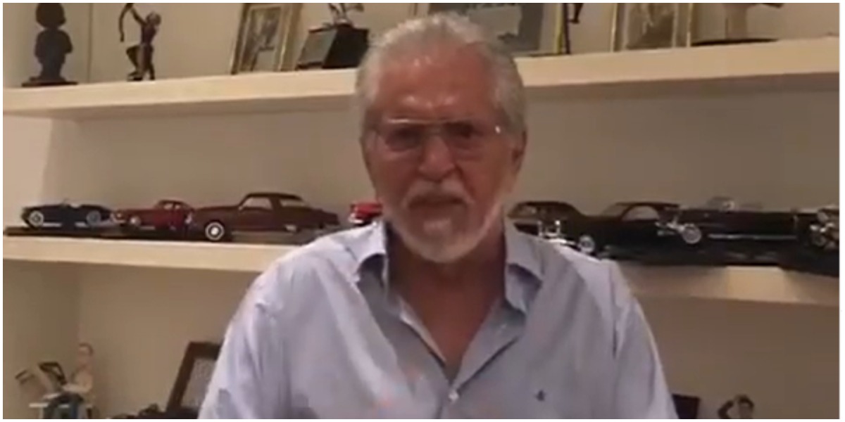 Carlos Alberto de Nóbrega apareceu em especial do SBT (Foto: Reprodução)