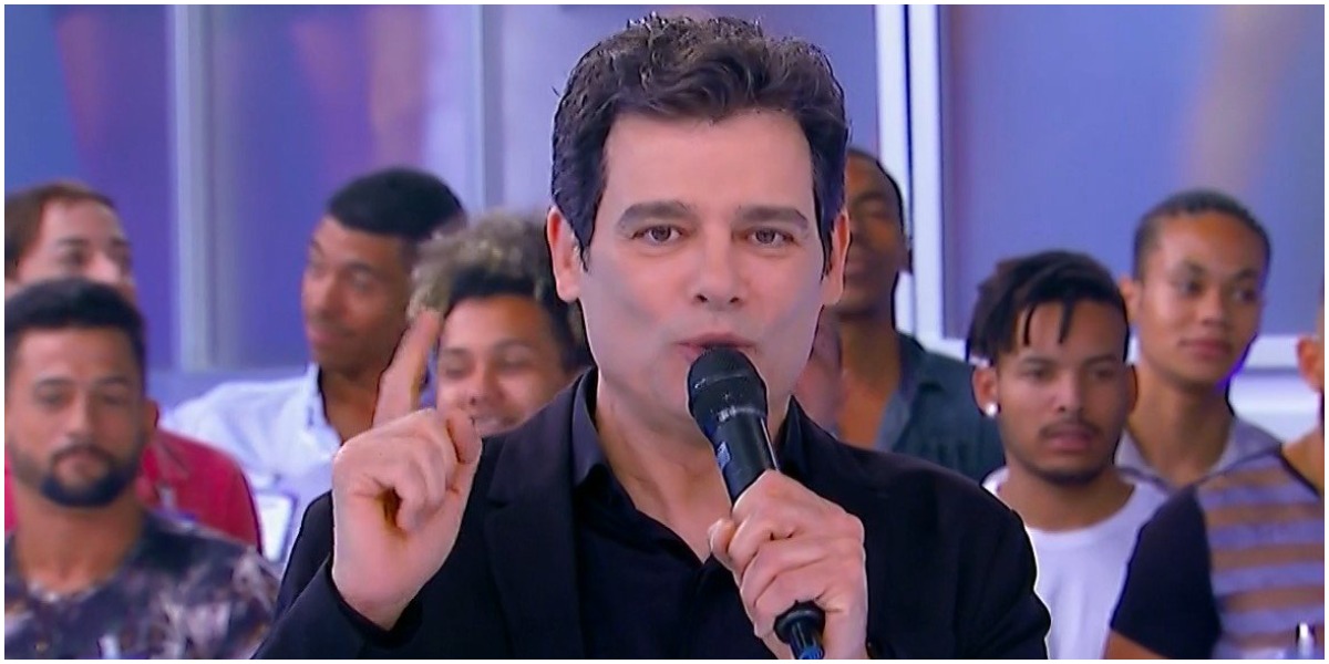 O apresebtador do SBT, Celso Portiolli - Foto: Reprodução