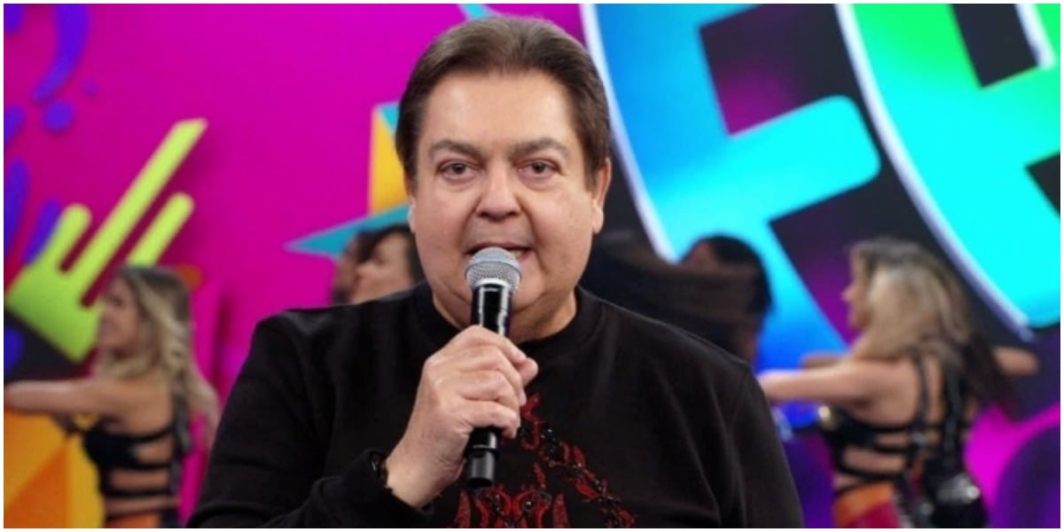 Faustão em seu programa na Globo - Foto: reprodução
