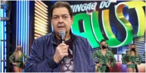 O apresentador Faustão mandou recado para Fátima - Foto: Reprodução