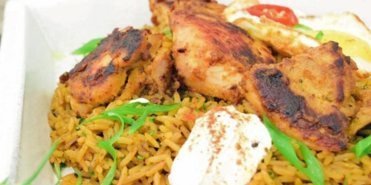 Frango com arroz aromático preparado por Ana Maria Braga (Foto: Reprodução)