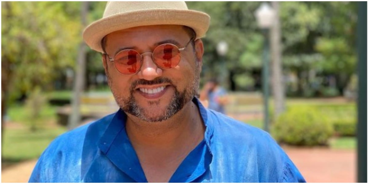 Geraldo Luís fez reflexão para o público (Foto: Reprodução)