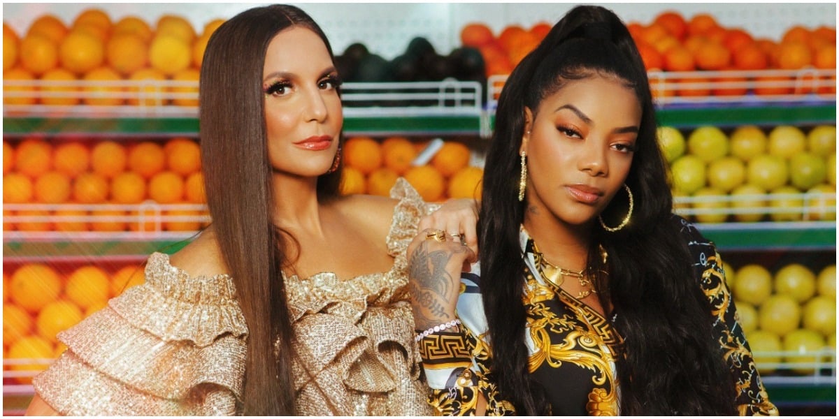 Ivete Sangalo ao lado de Ludmilla - Foto: Reprodução