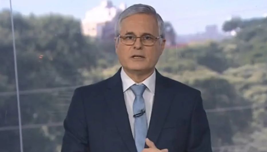 Fernando Parracho deu adeus ao seu trabalho como âncora do Bom Dia Paraná (Foto: Reprodução)