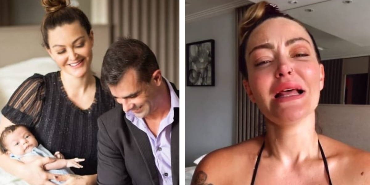 Laura Keller e Jorge Sousa findam casamento e atriz desabafa (Foto: Reprodução)
