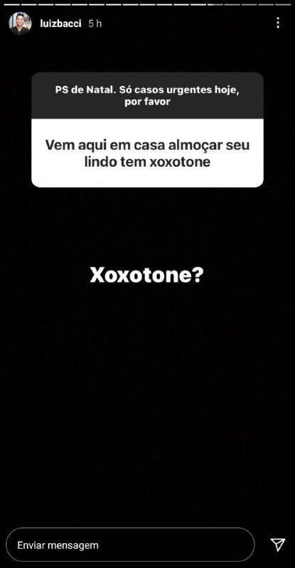 Luiz Bacci expôs proposta indecente de uma mulher (Foto: Reprodução/ Instagram)