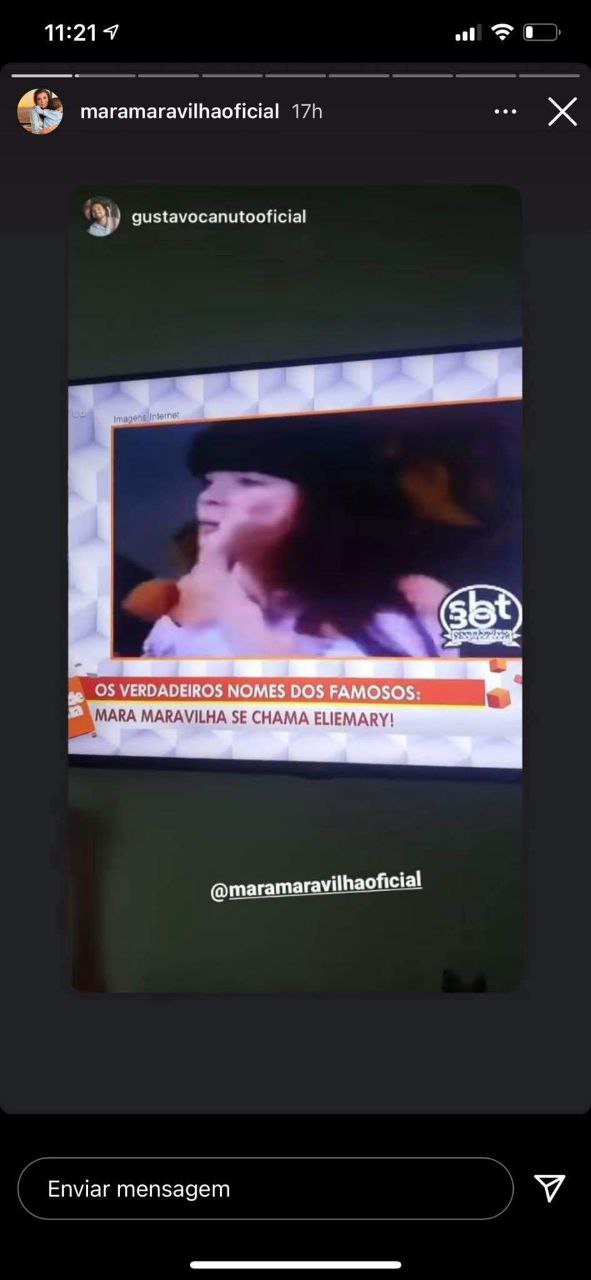 Sonia Abrão contou segredo de Mara Maravilha (Foto: Reprodução)