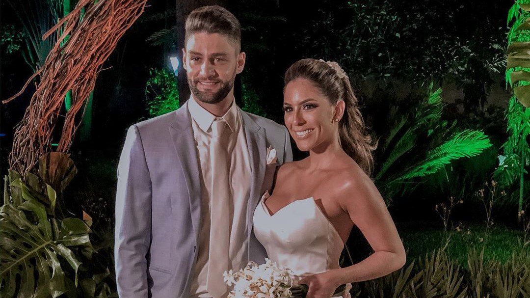Munhoz, do Mariano, terminou o casamento com a nutricionista Rhayssa Carvalho (Foto: Reprodução)