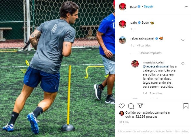 Pato fez publicação enigmática nas redes sociais (Foto: Reprodução/Instagram)