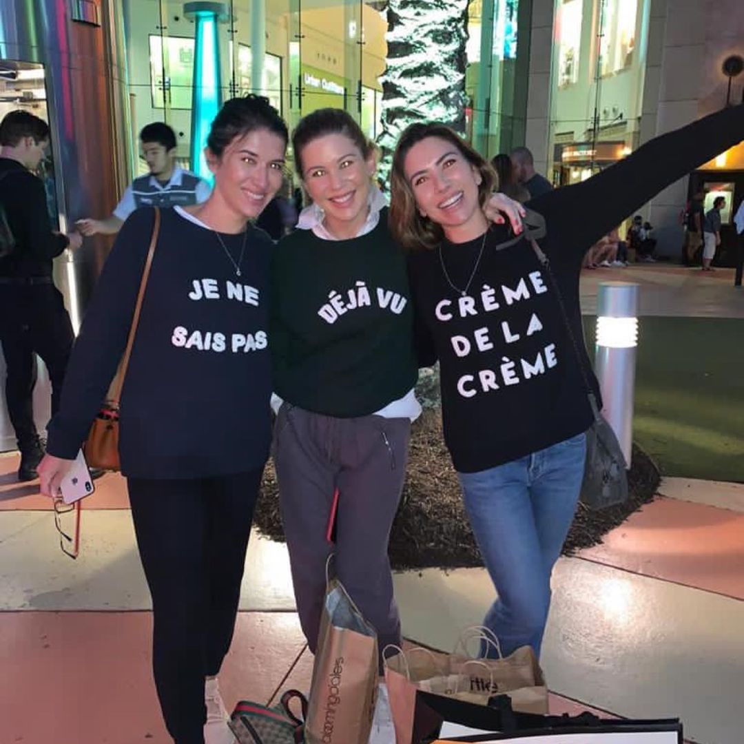 Rebeca Abravanel com Patrícia Abravanel e Daniela Beyruti (Foto: Reprodução/Instagram)