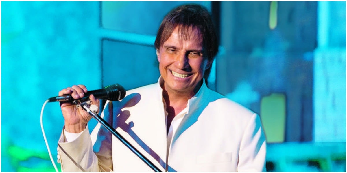 O cantor Roberto Carlos no especial de Jerusalém - Foto: Reprodução