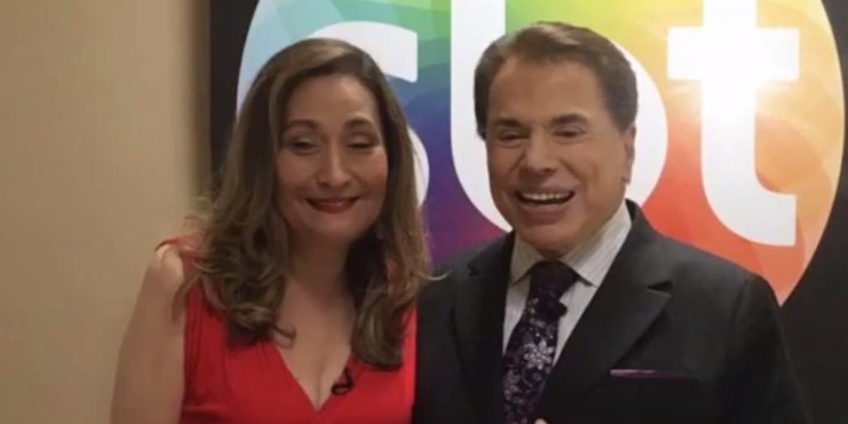 Sonia Abrão e Silvio Santos (Foto: Reprodução/SBT)