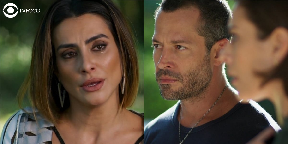 fotomontagem de Tamara com Apolo em Haja Coração