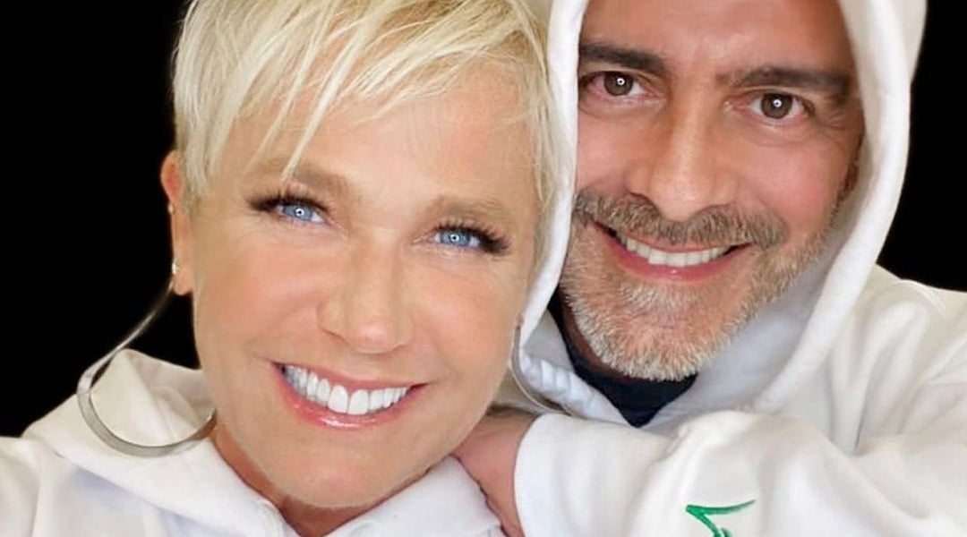 Xuxa e Junno Andrade (Reprodução)