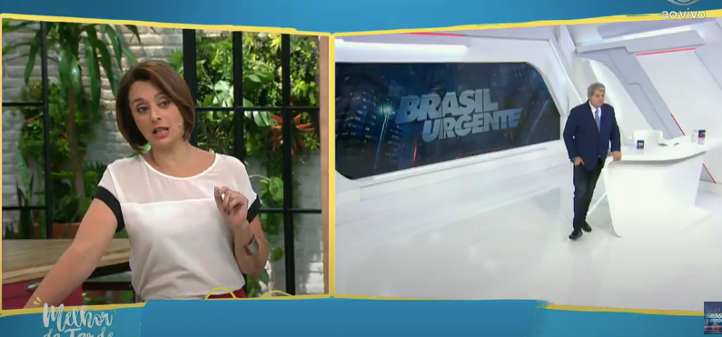 Datena e Catia Fonseca (Foto: Divulgação)