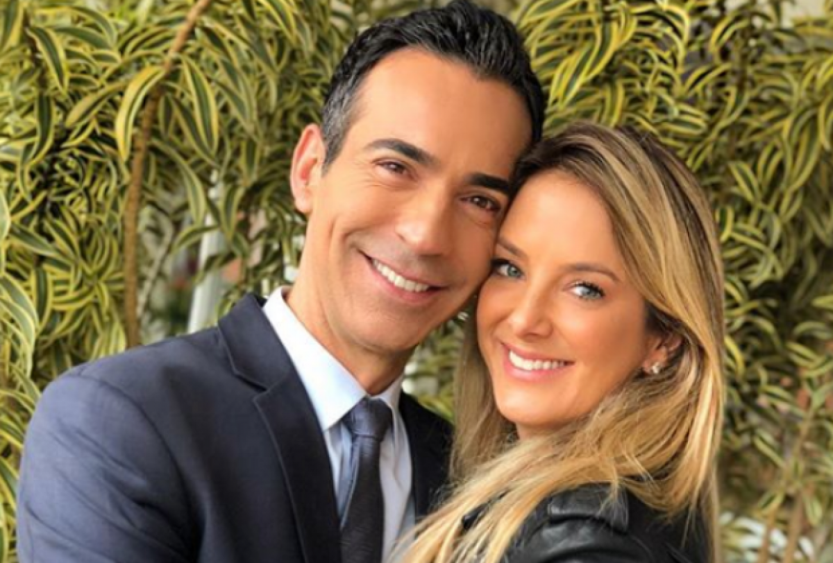 César Tralli e Ticiane Pinheiro