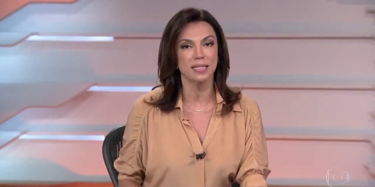 Ana Paula Araújo está de férias do Bom Dia Brasil (Foto: Reprodução)