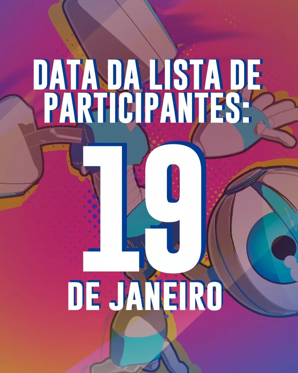 Globo bateu o martelo e definiu data da divulgação dos participantes do BBB21 (Foto: Reprodução)