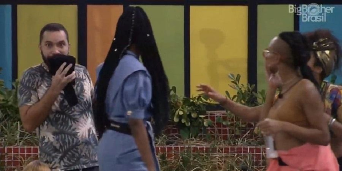 Gilberto levou bronca da produção do BBB21 (Foto: Reprodução)