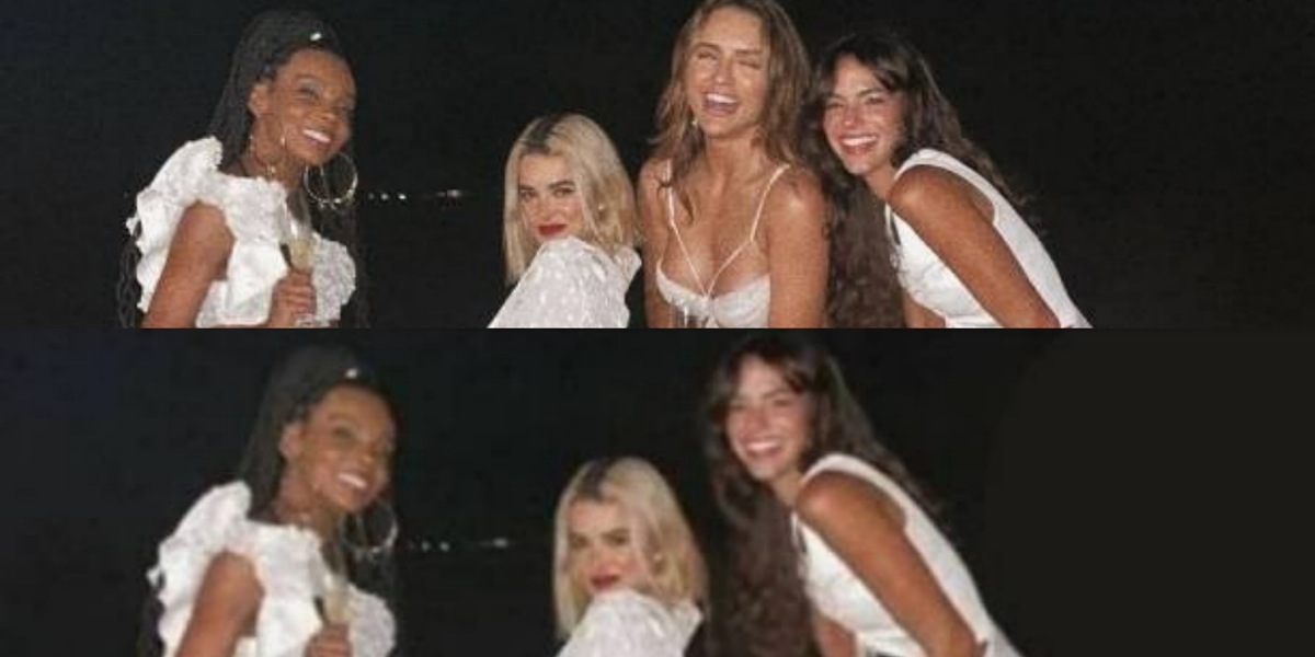 Fã clube corta Rafa Kalimann em foto e Bruna Marquezine critica - Foto: Reprodução