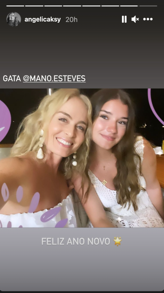 Angélica surge com suposta namorada de filho mais velho, Joaquim (Reprodução: Instagram) 