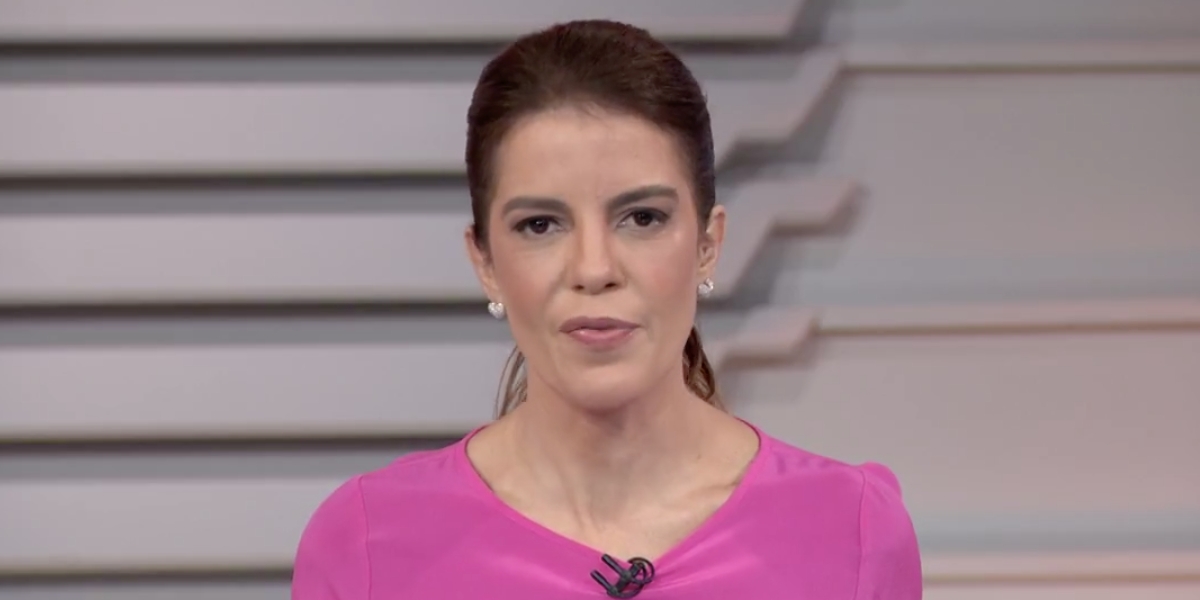 Mariana Gross abre "Bom Dia Brasil" às pressas (Reprodução) 