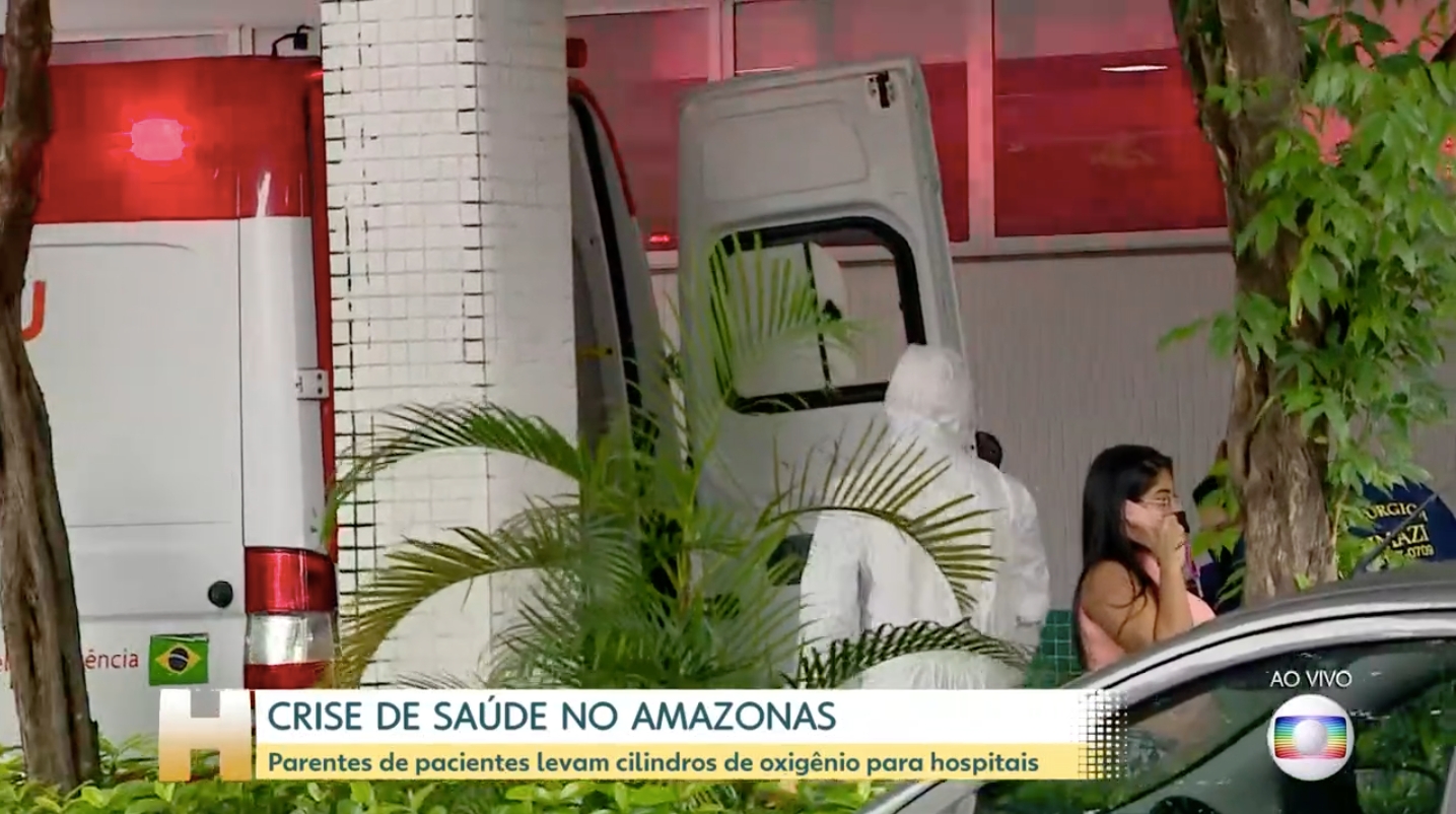 Situação em Manaus (Reprodução) 