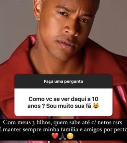 Léo Santana anuncia chegada de filhos até 10 anos (Reprodução) 
