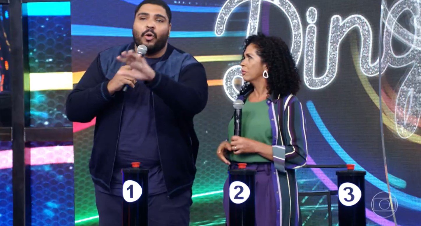 Paulo Vieira no Domingão do Faustão - Foto: Reprodução