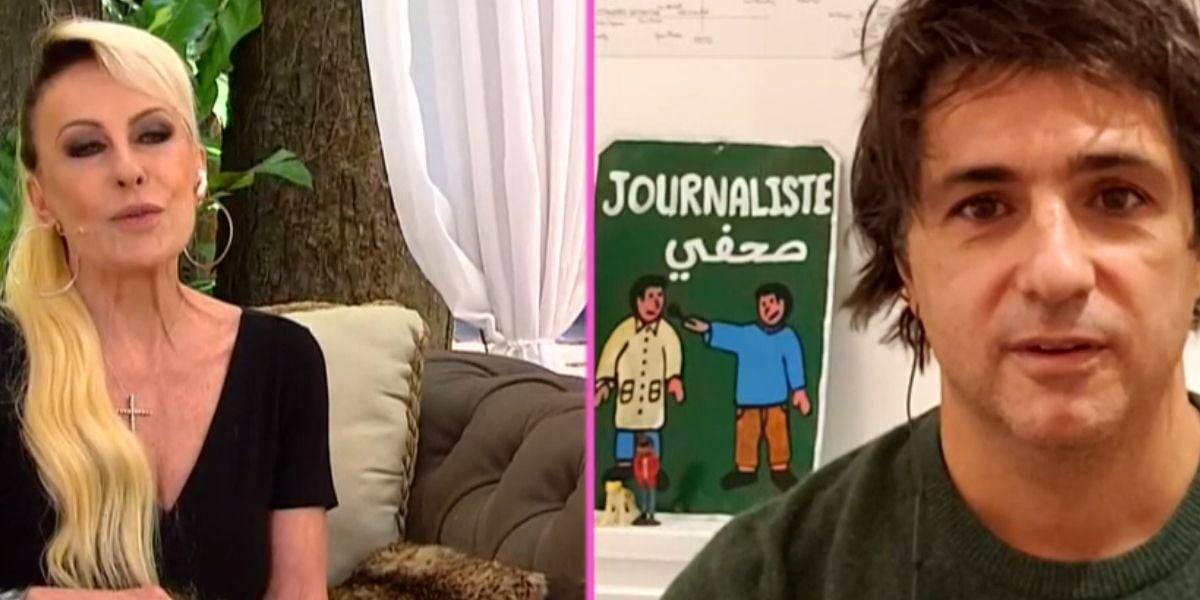 Ana Maria brinca com cabelo de Guga Chacra