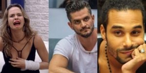 Ana Paula Renalt, Marcos Harter e Daniel Echaniz foram expulsos do BBB (Foto: Reprodução / Globo)