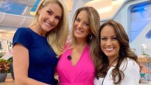 Ticiane Pinheiro entre Ana Hickmann e Renata Alves (Foto: Divulgação)