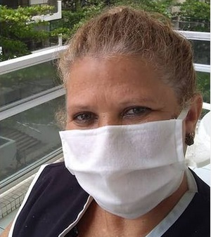 Empregada doméstica que trabalhou para mãe de Fabiana Scaranzi (Foto: Reprodução)