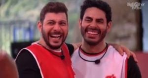 Rodolffo e Caio no BBB21 - Foto: Reprodução